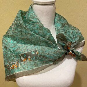 Vintage Scarf 100% nylon